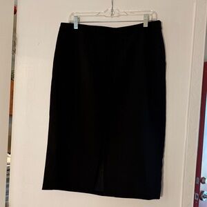 White House Black Market Classic Black Pencil Skirt